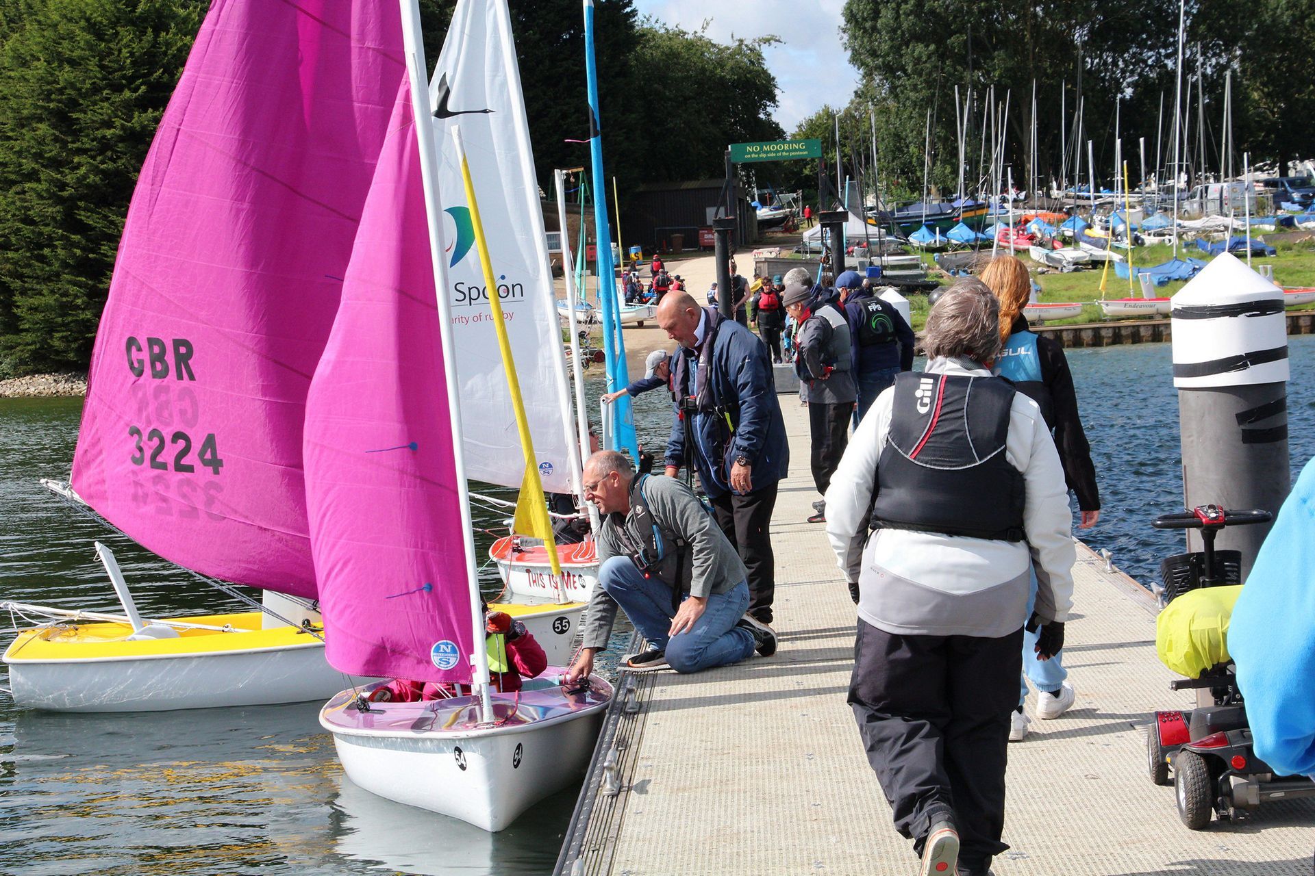 Hansa sail boats