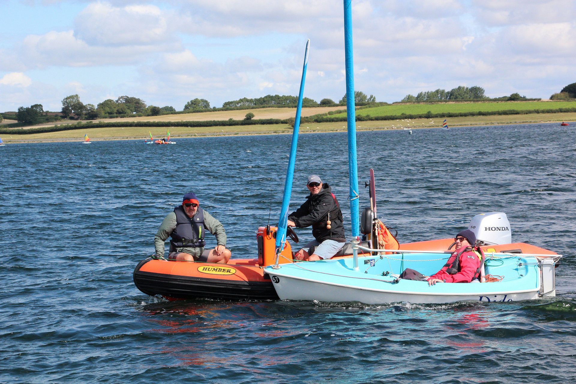 Hansa sail boats