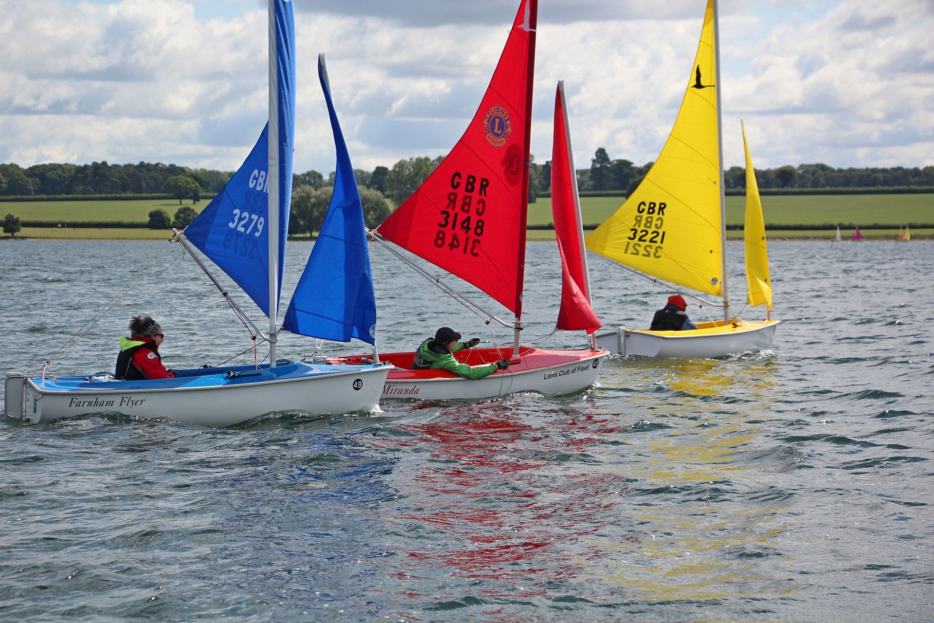 Hansa sail boats