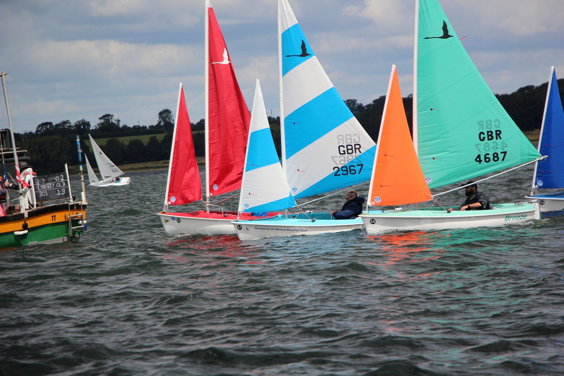 Hansa sail boats