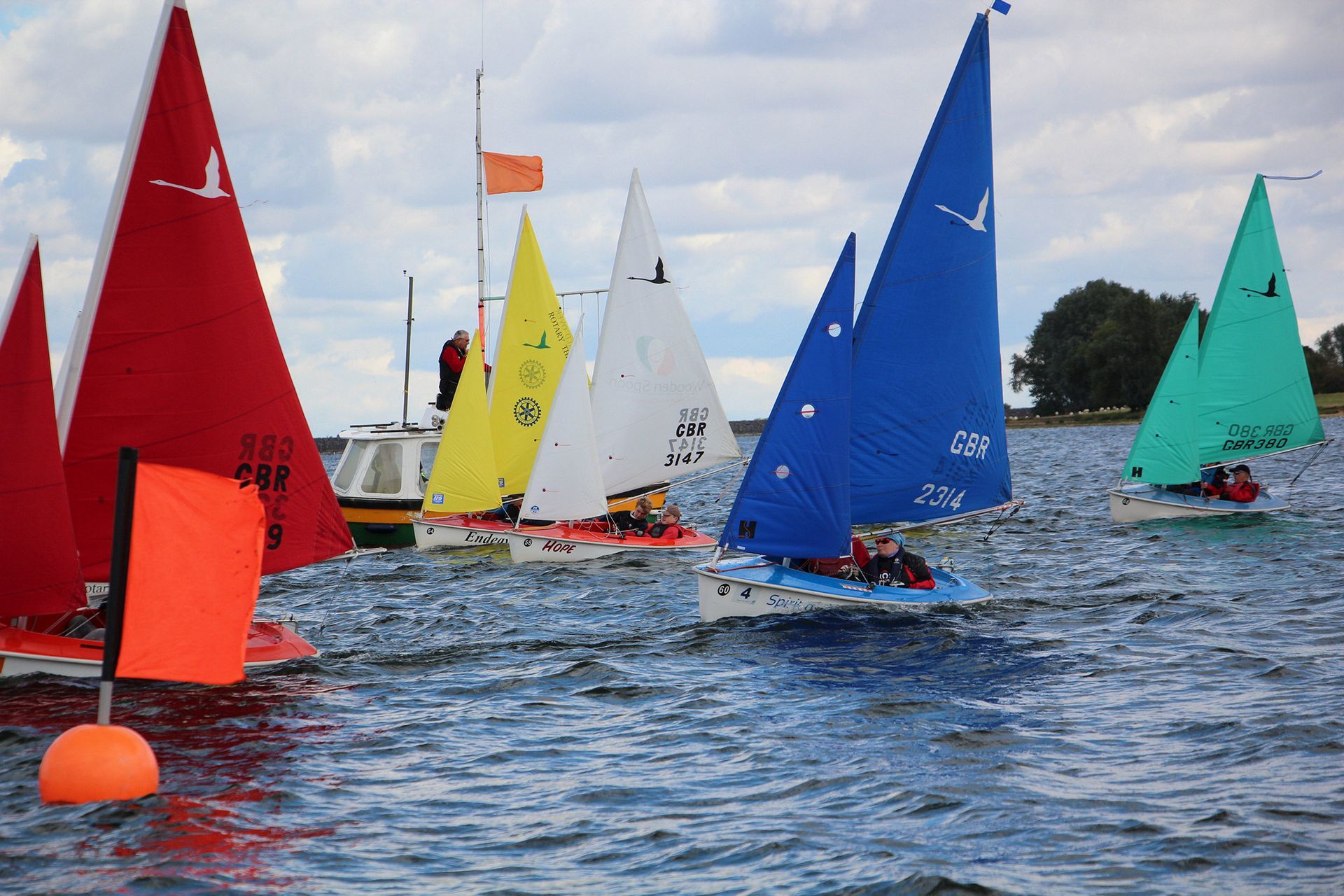 Hansa sail boats