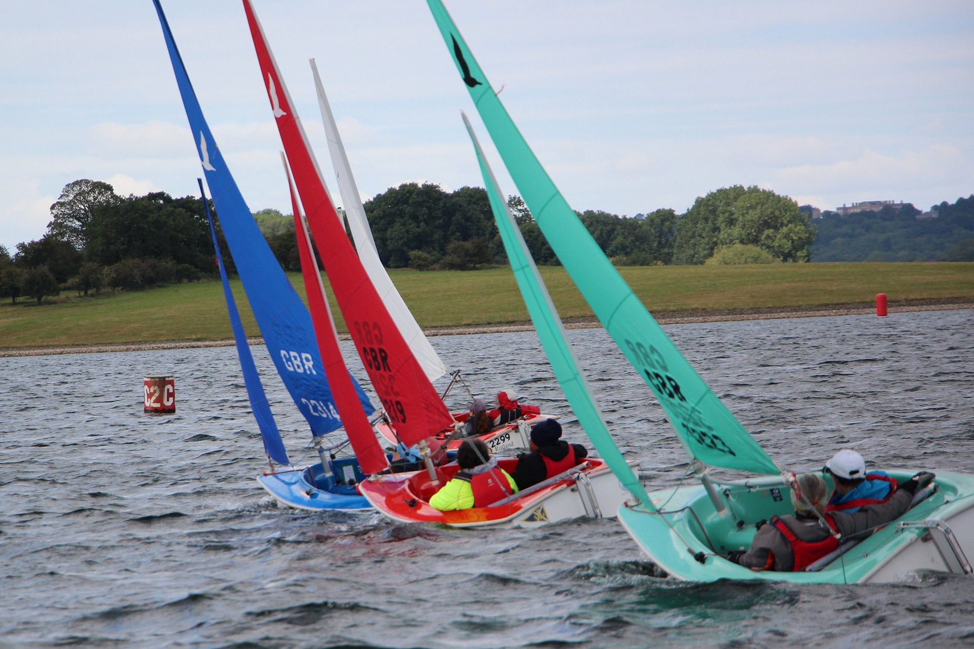 Hansa sail boats