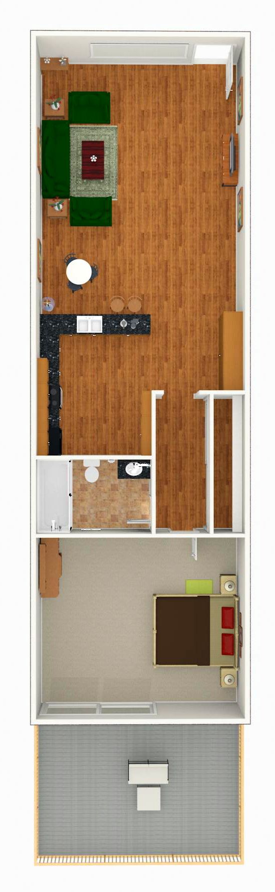 1 Bed | 1 Bath