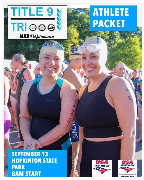 Title 9 Women's Triathlon Athlete Guide