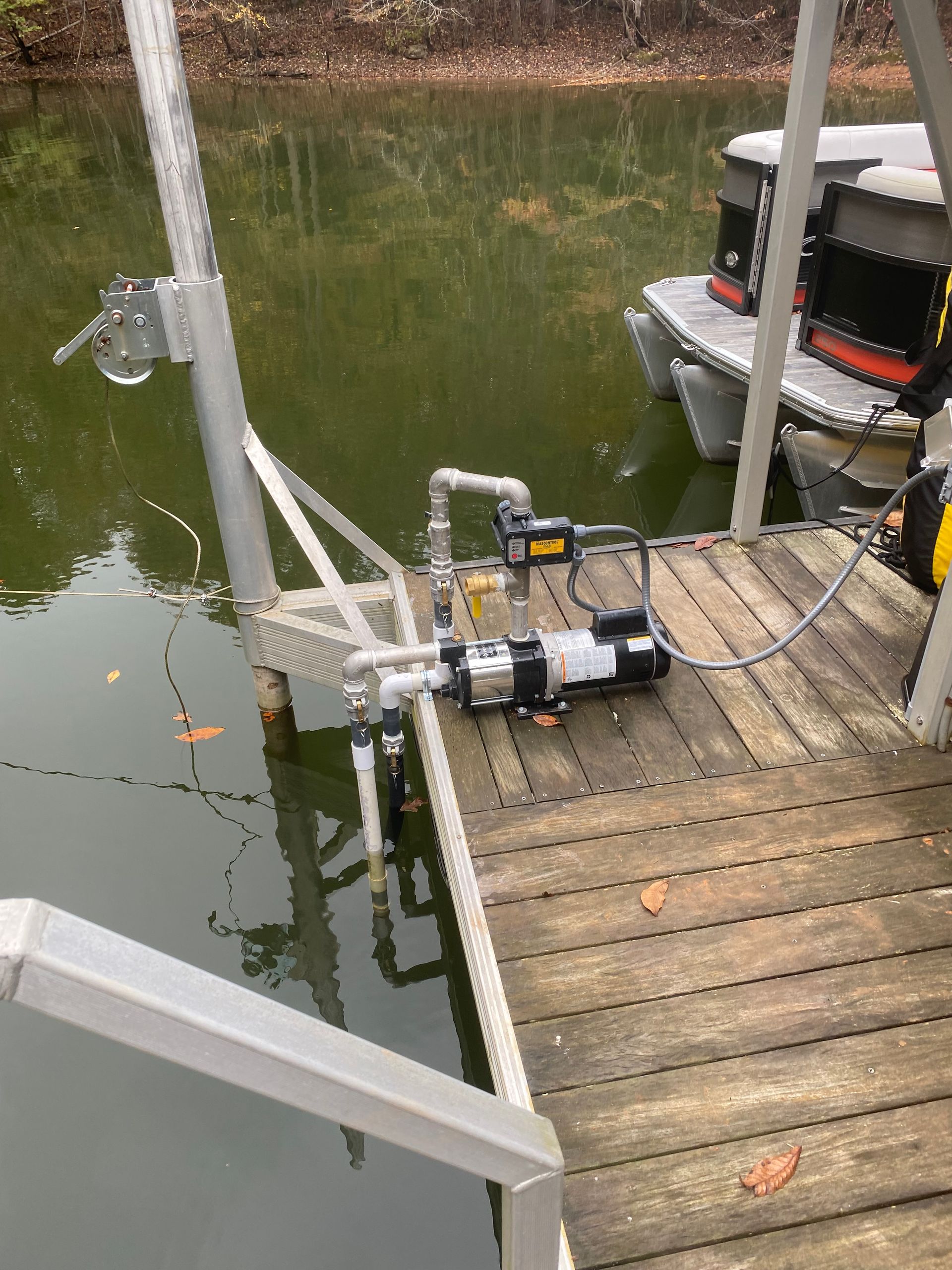Black Motor Pump — Flowery Branch, GA — All About Irrigation and Landscape Services Inc