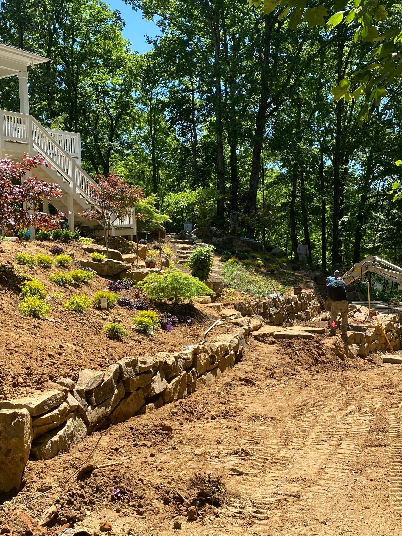 On Going Project — Flowery Branch, GA — All About Irrigation and Landscape Services Inc