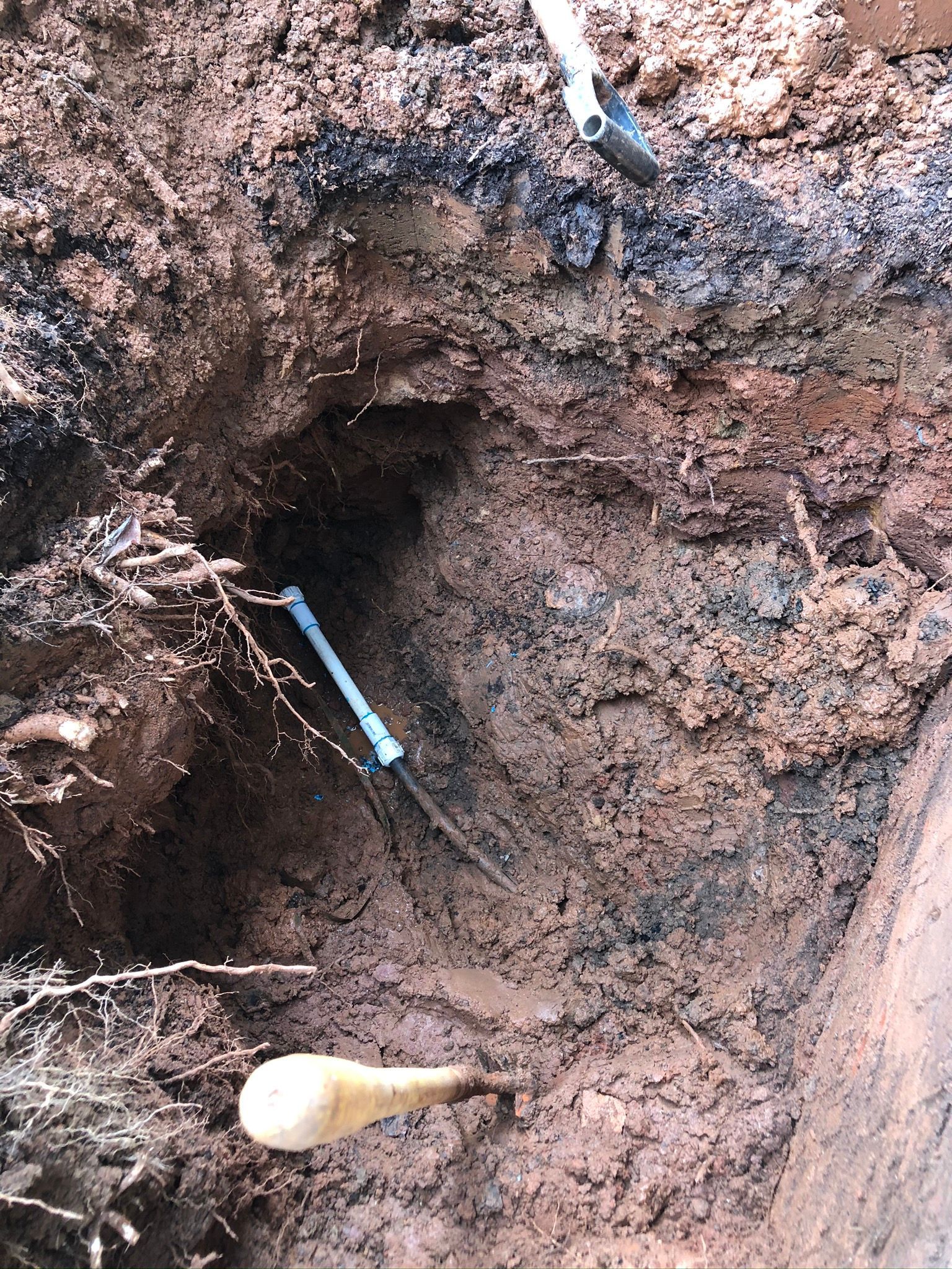 Pit — Flowery Branch, GA — All About Irrigation and Landscape Services Inc