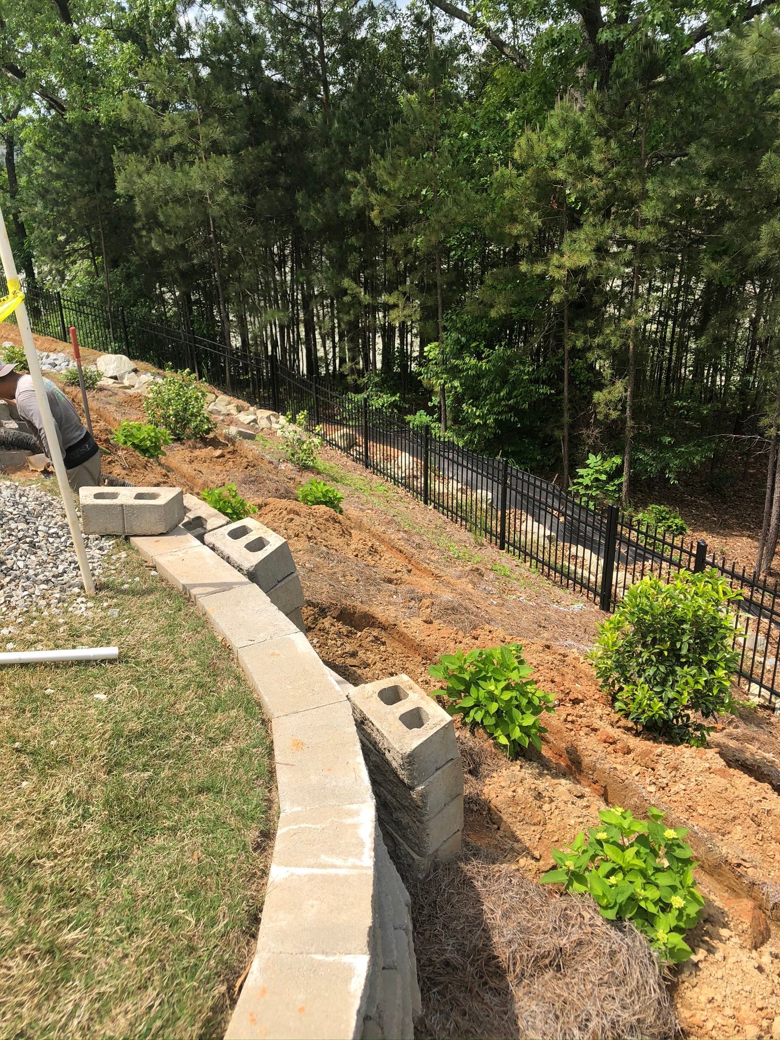 Retaining Walls  Hardscaped — Flowery Branch, GA — All About Irrigation and Landscape Services Inc