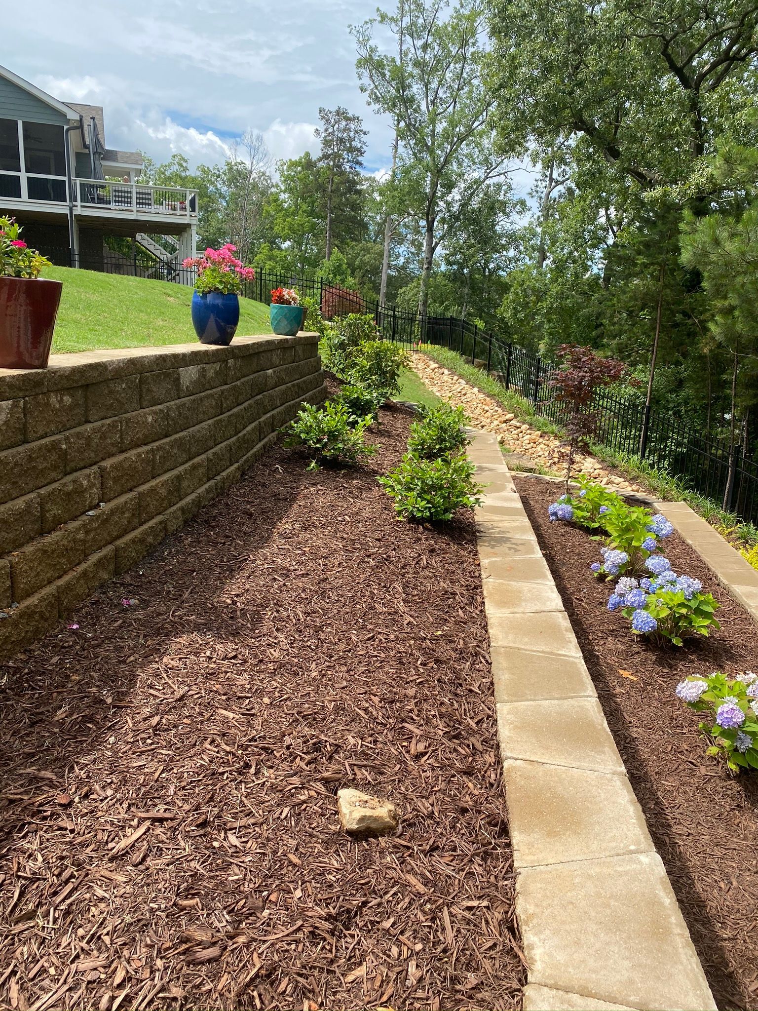 Long Plant Box — Flowery Branch, GA — All About Irrigation and Landscape Services Inc