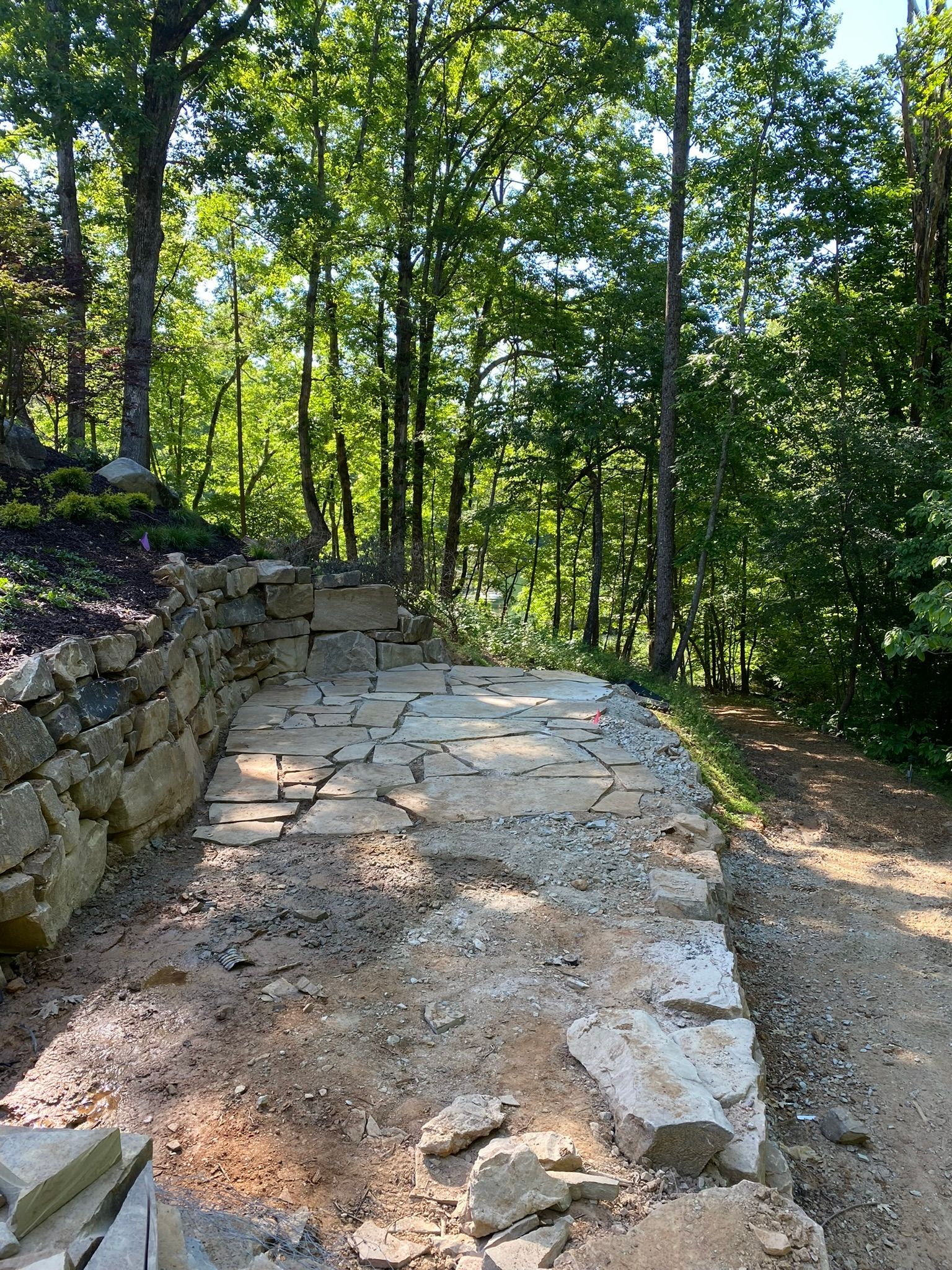 On Going Excavation — Flowery Branch, GA — All About Irrigation and Landscape Services Inc
