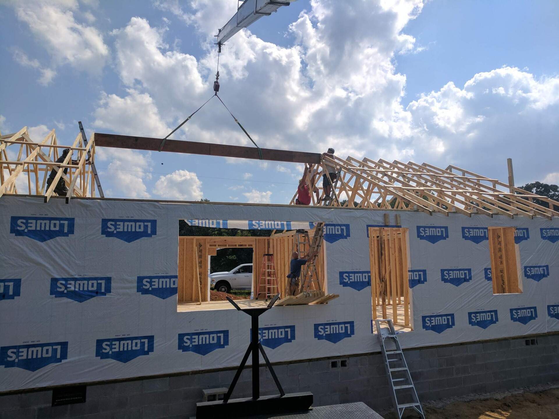 newly construct building