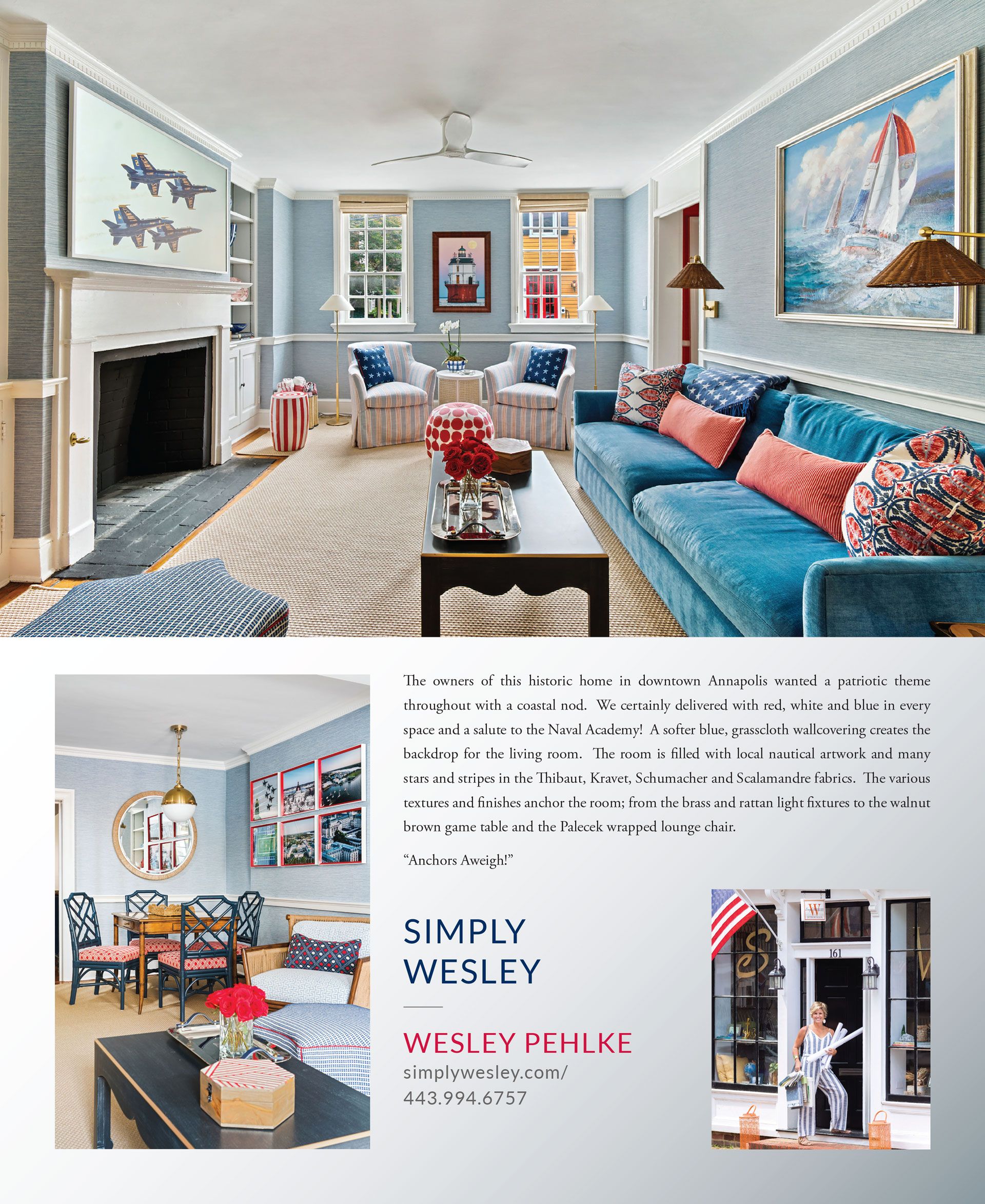 Simply Wesley - Annapolis, MD - Press