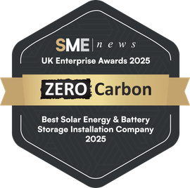 UK Enterprise Awards 2024 & 2025 -  WINNER - Best Solar Energy & Battery Storage Installation Company - Scotland