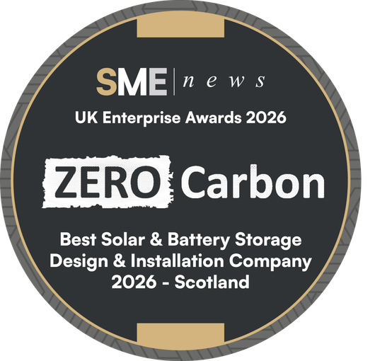 Award Badge - 2026 Award Winning solar and battery design and installation company