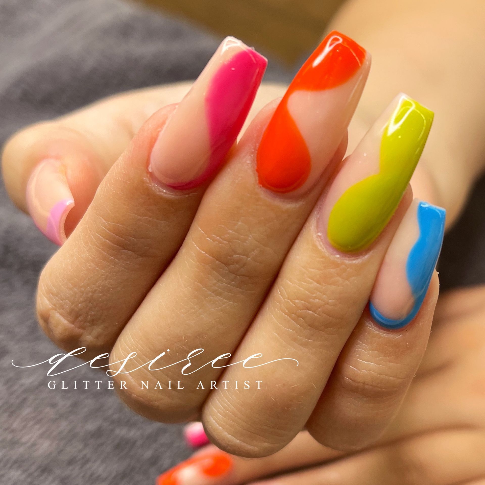 Creative nail design by Desert Canvas Studio LLC