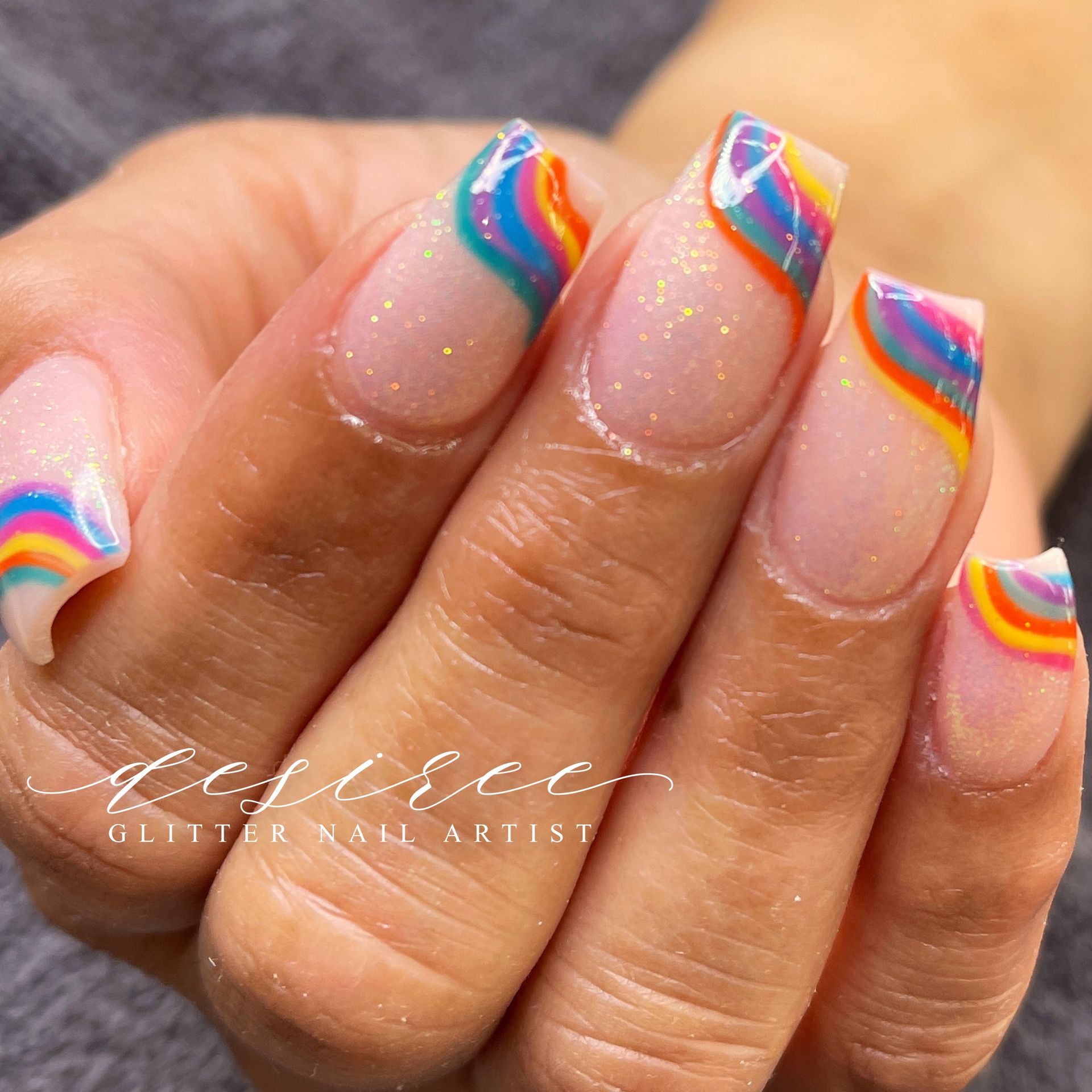 Nail art by Desert Canvas Studio, Glendale AZ