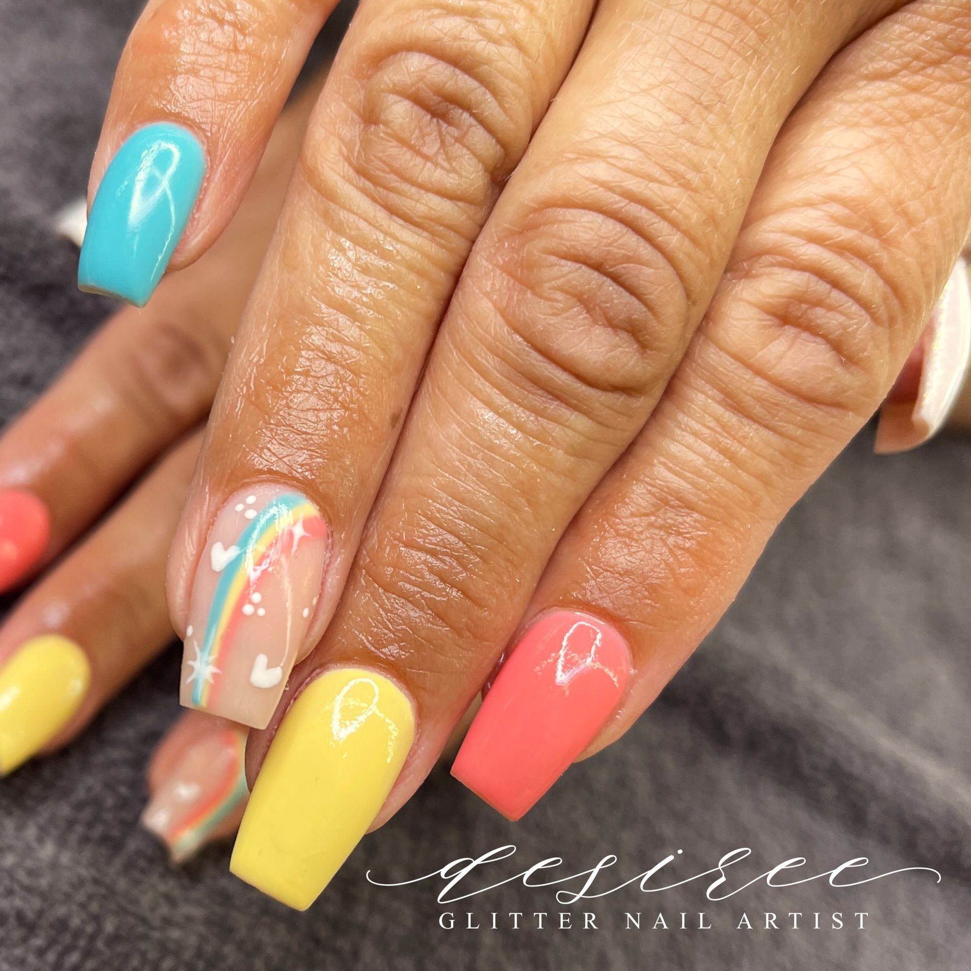 Nail art by Desert Canvas Studio, Glendale AZ
