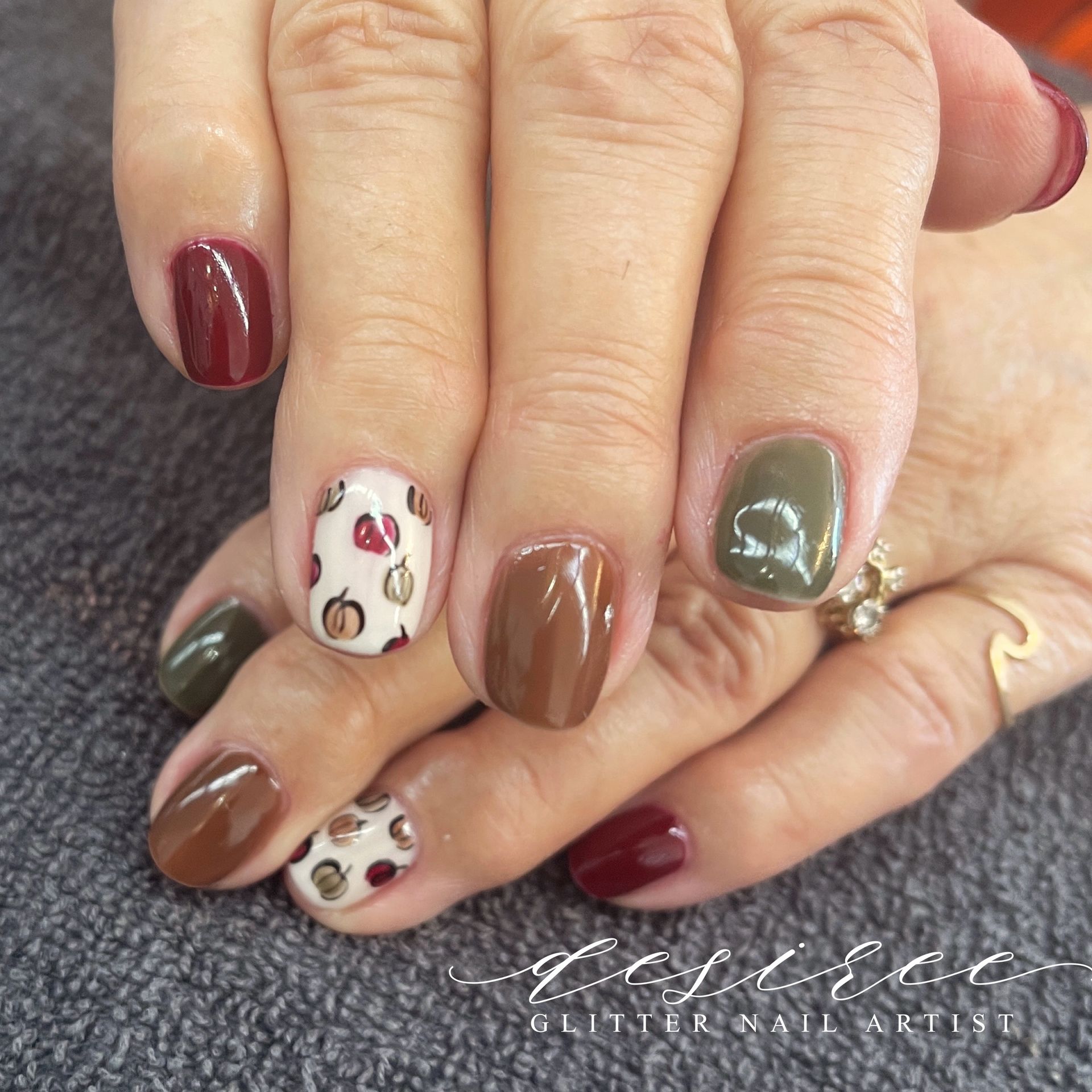 Artistic nail design by Desert Canvas Studio