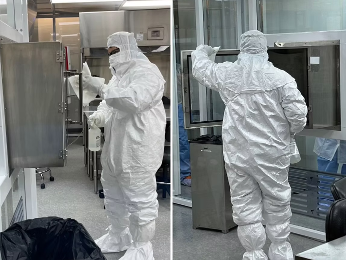 Lab cleaning services