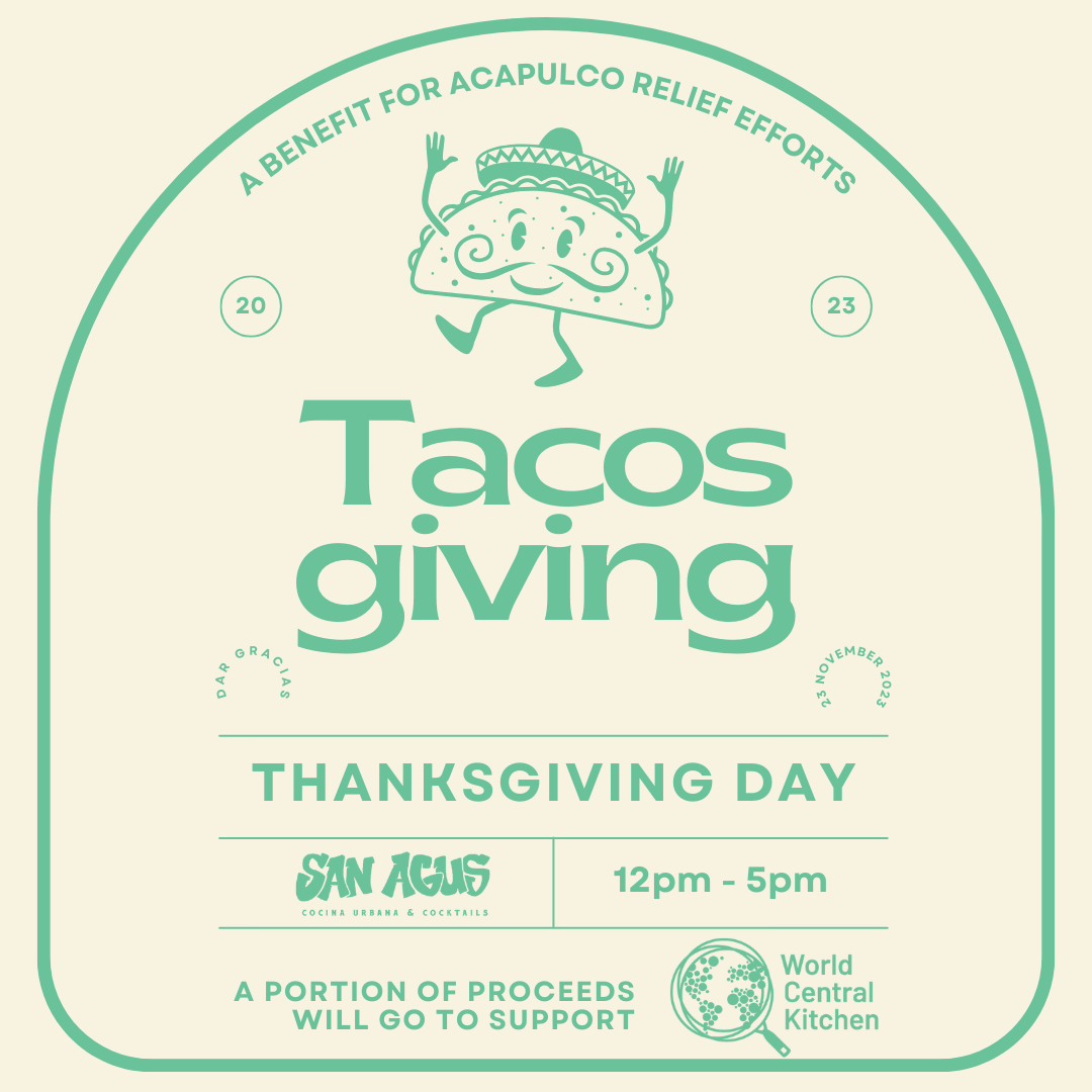 Tacos giving is a benefit for acapulco relief efforts