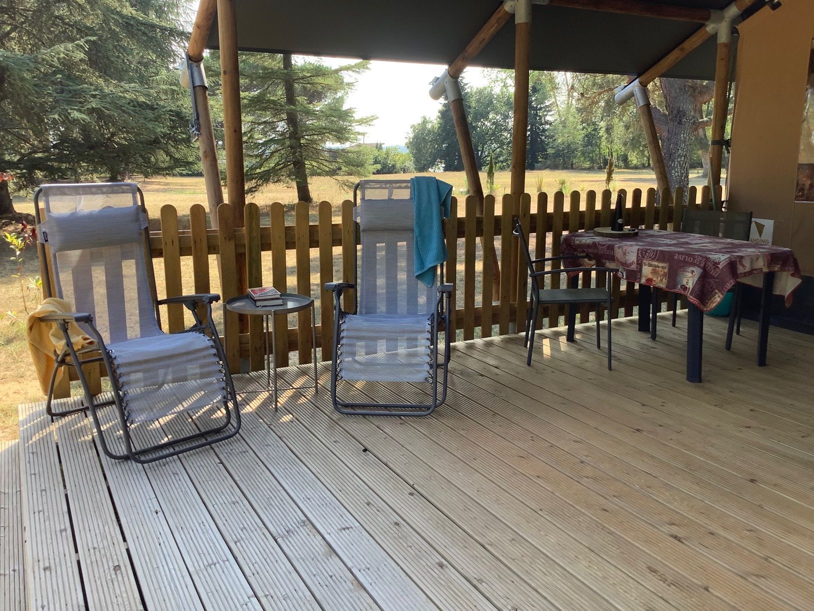 last minute een glamping tent of safaritent huren op een kleinschalige glamping zonder  kinderen 