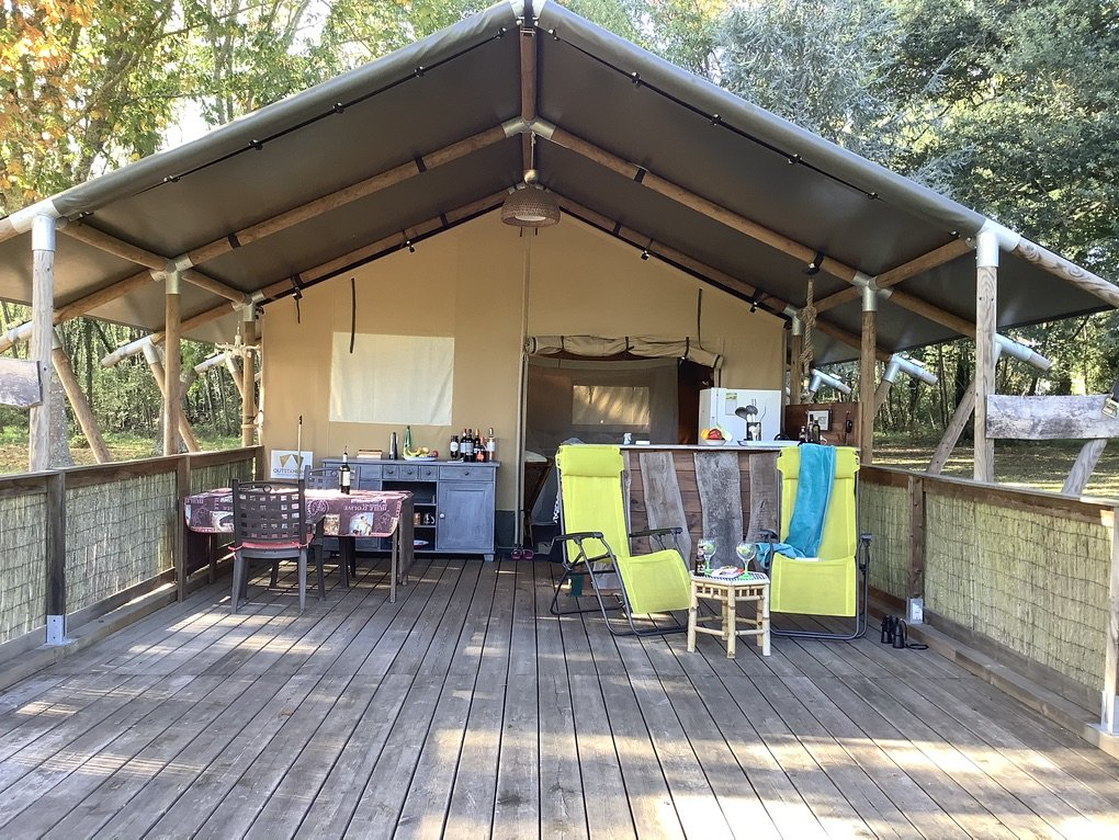 kleinschalige glamping Frankrijk