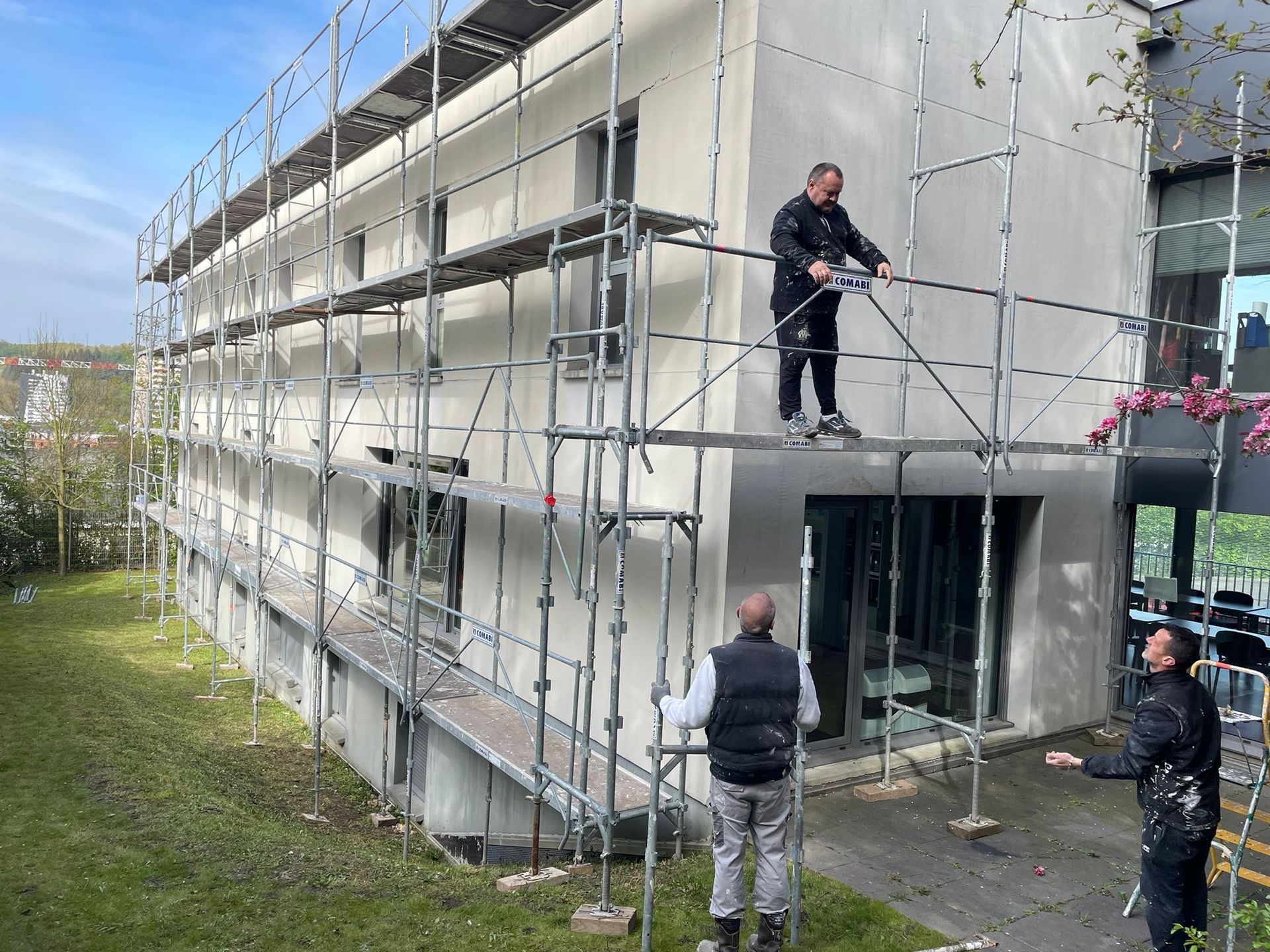 Isolation thermique par l'extérieur réalisée par Lamy Lecomte, entreprise intervenant à Goderville