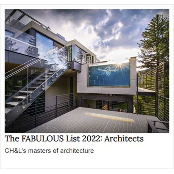 A poster for the fabulous list of architects