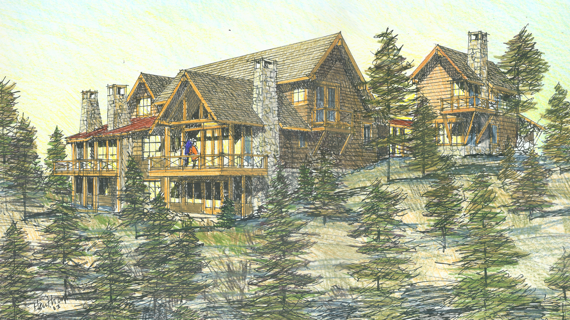 Project designed by Berglund Architects, Edwards CO
