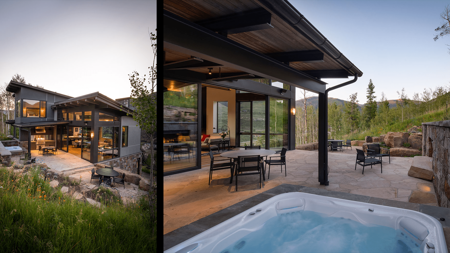 house designed by Berglund Architects, Edwards, CO
