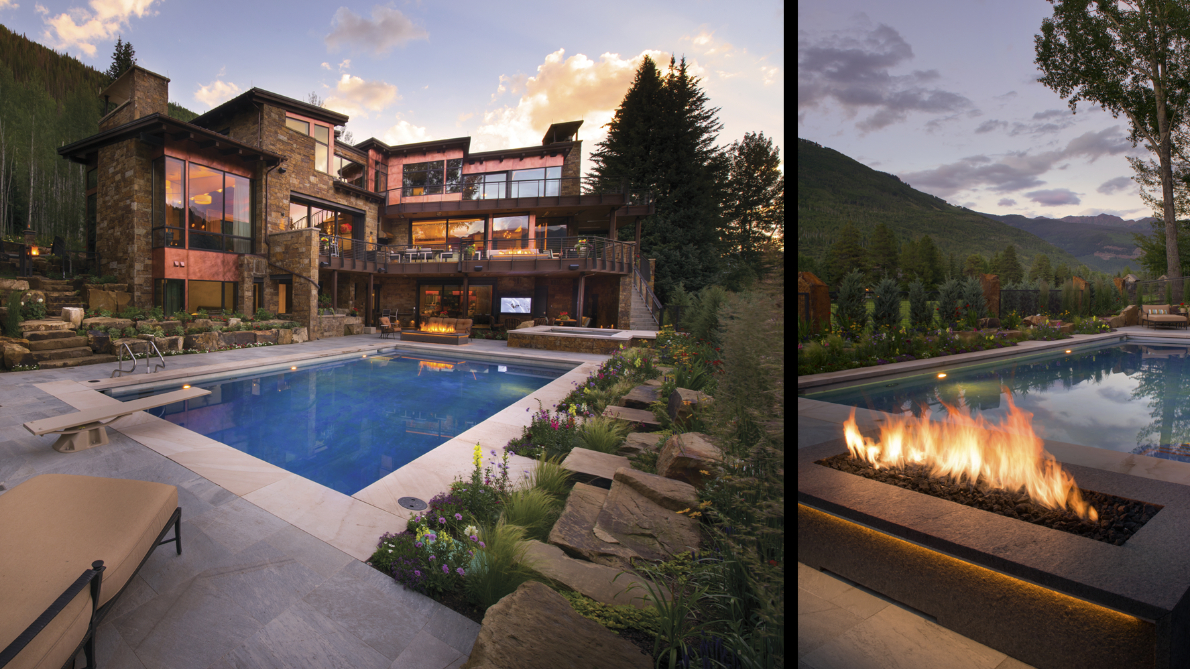 house designed by Berglund Architects, Edwards, CO