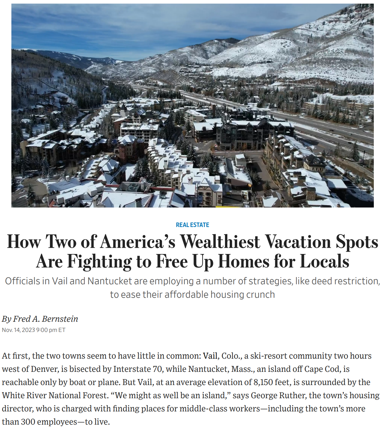 How two of america 's wealthiest vacation spots are fighting to free up homes for locals.