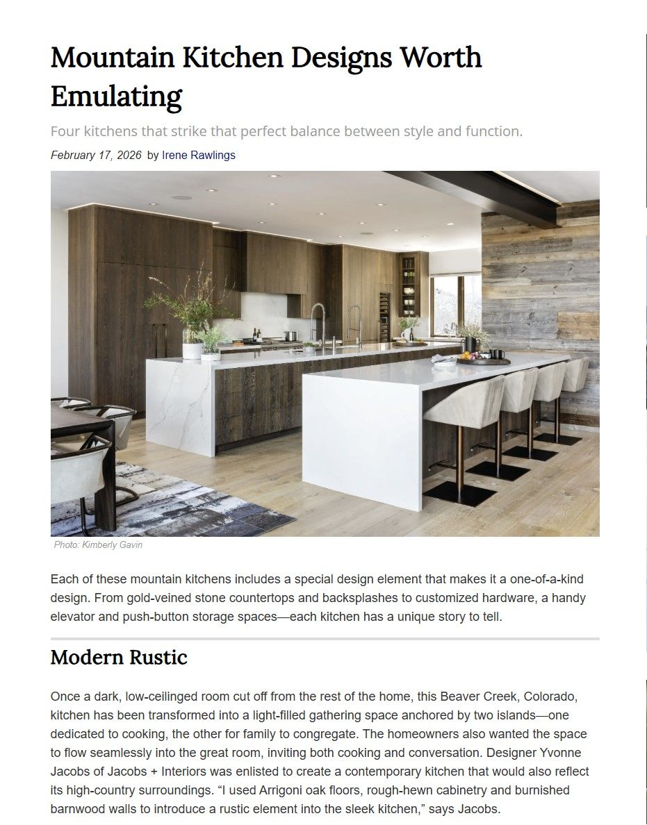 Four kitchens that strike that perfect balance between style and function.