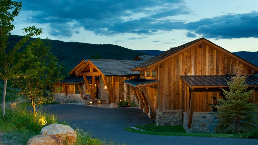 Home designed by Berglund Architects, Edwards, CO