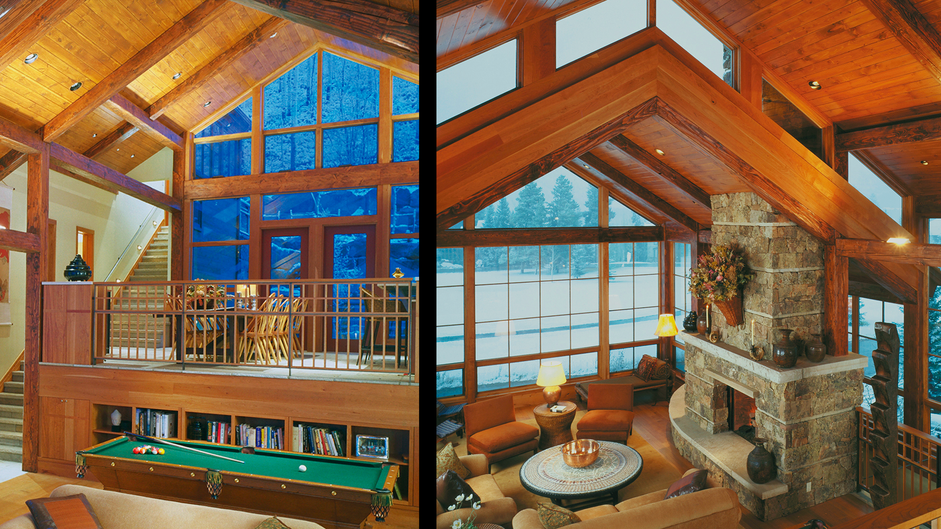 house designed by Berglund Architects, Edwards, CO