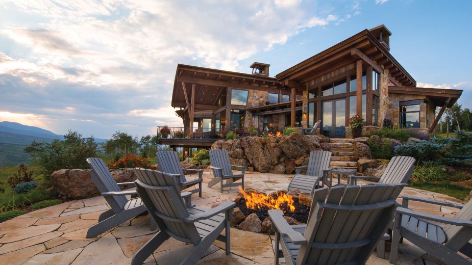 House designed by Berglund Architects | Edwards, Colorado