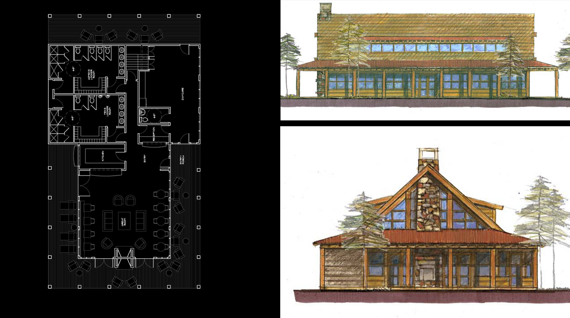 Project designed by Berglund Architects, Edwards CO