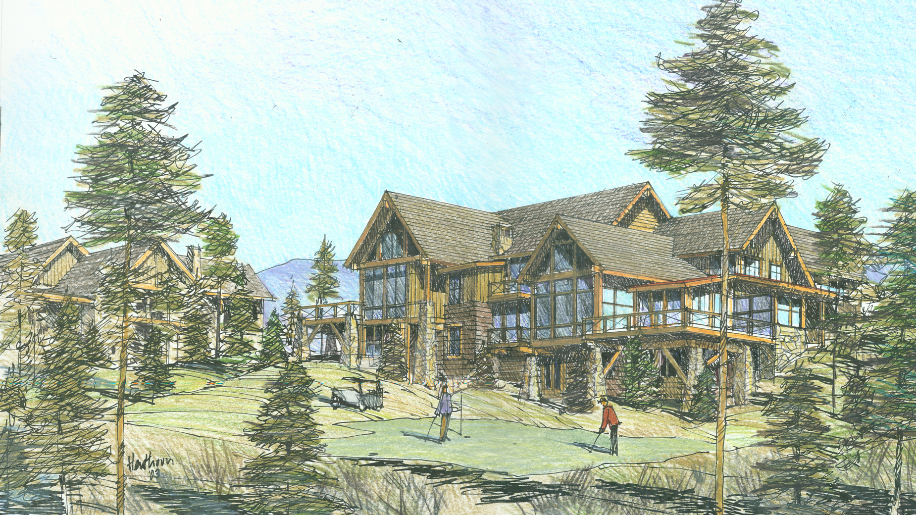 Project designed by Berglund Architects, Edwards CO