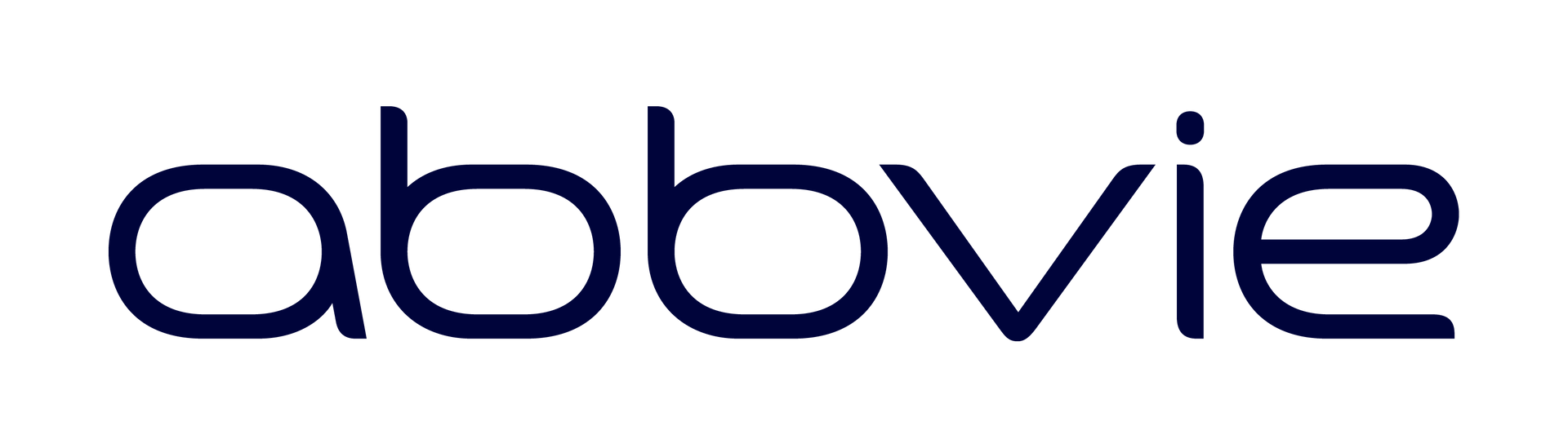AbbVie logo in dark blue lowercase text on a white background