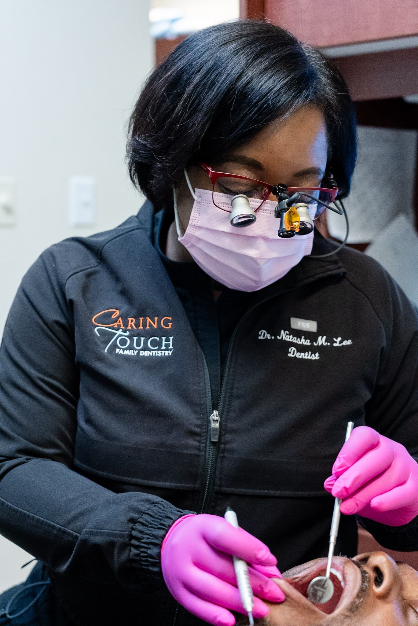 Instagram post by Caring Touch Family Dentistry: If you have diabetes, your gum health affects your blood sugar more than most people reali