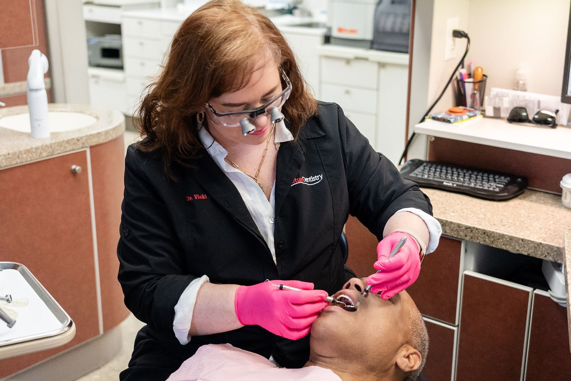 Instagram post by Tatum Dentistry: On your first visit, we block off two full hours for you. That's not a typo, and I know ho