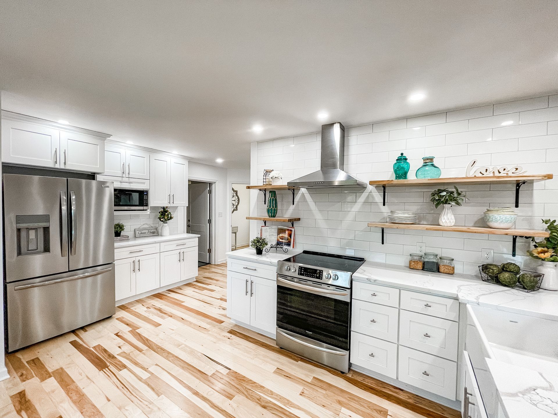 White Kitchen Cabinets — Newark, DE — Oakes Signature Homes