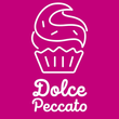 Logo di un cupcake bianco e la scritta