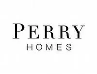 PERRY HOMES logo in black text on a white background