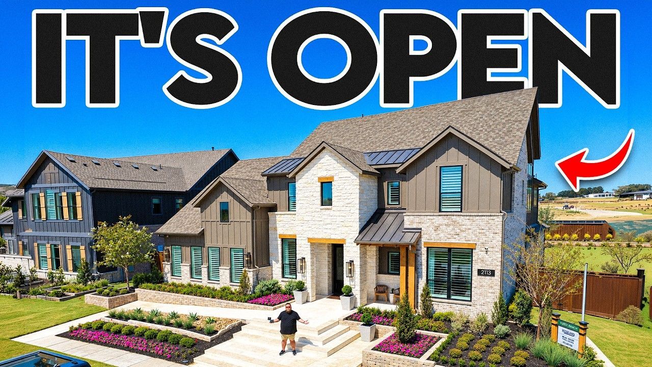 But I can't wait to show you inside this brand new home in a great neighborhood, and you're