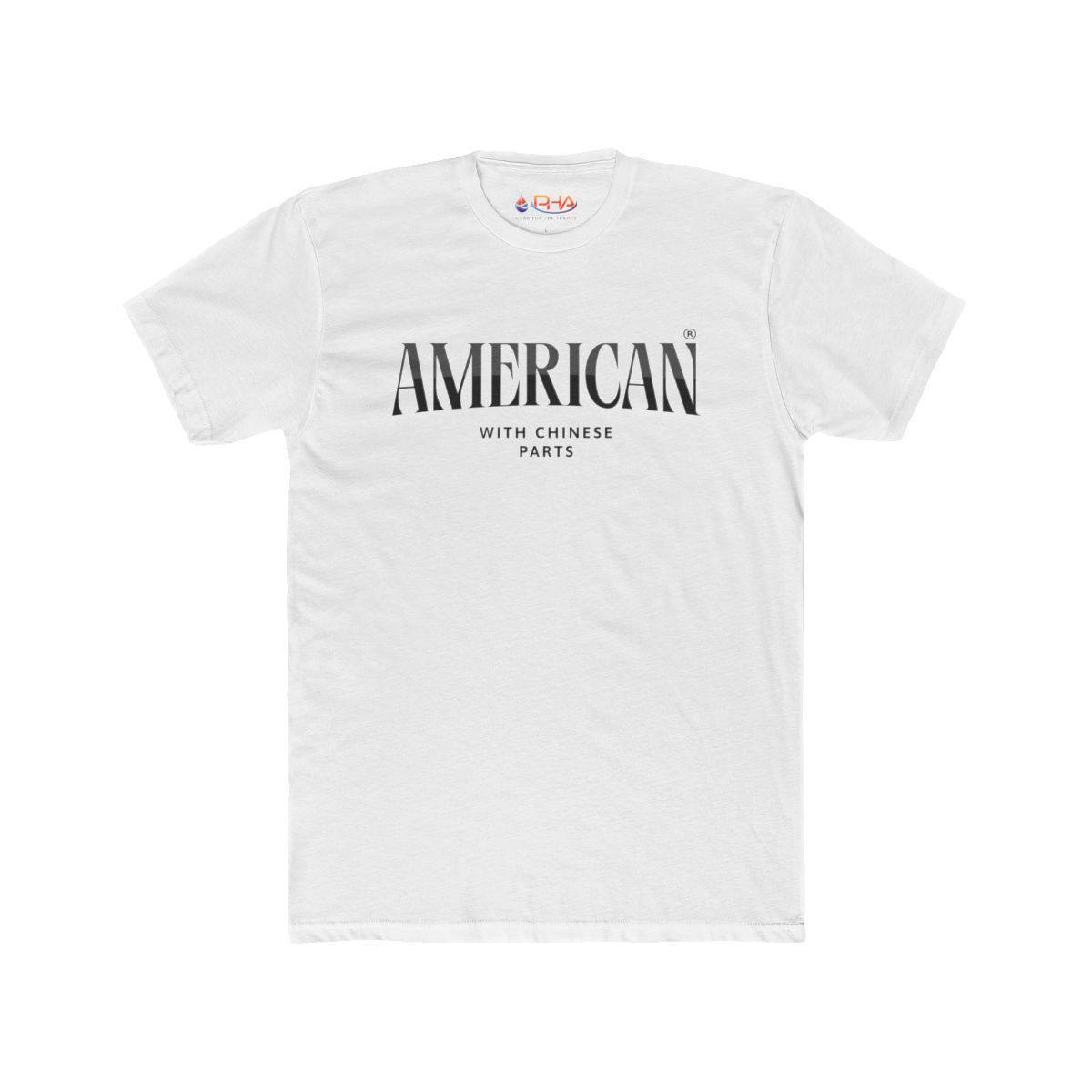 White t-shirt with