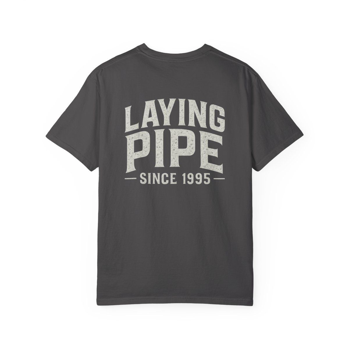 Dark gray t-shirt with