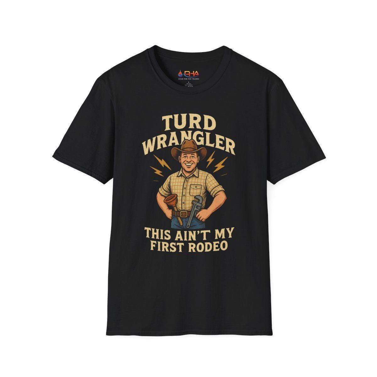 Black t-shirt with