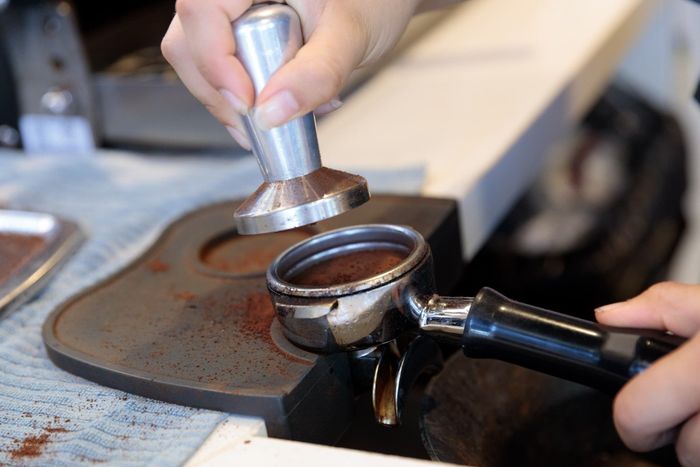 Grinding Coffee — Café & Gelato in Highfields, QLD