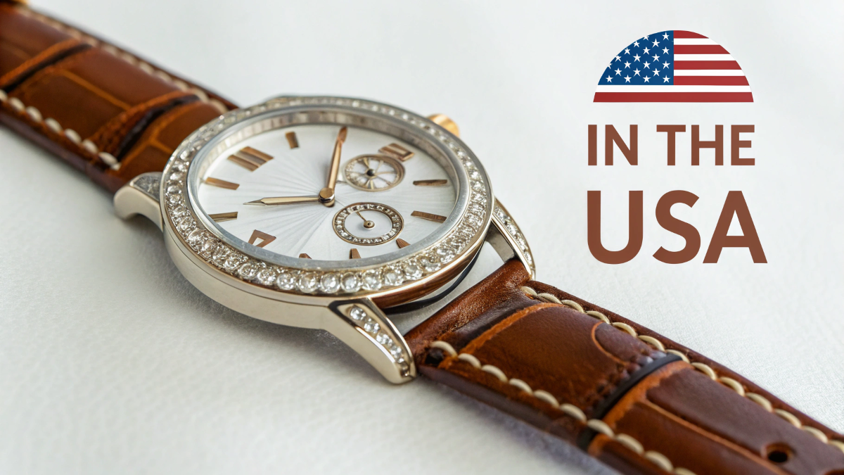 watch next to a made in the usa